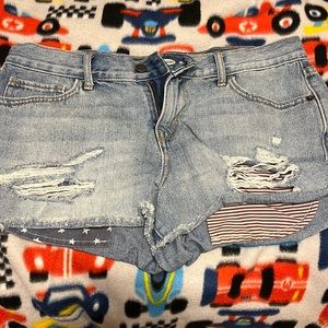 Old navy, jean shorts, size 6